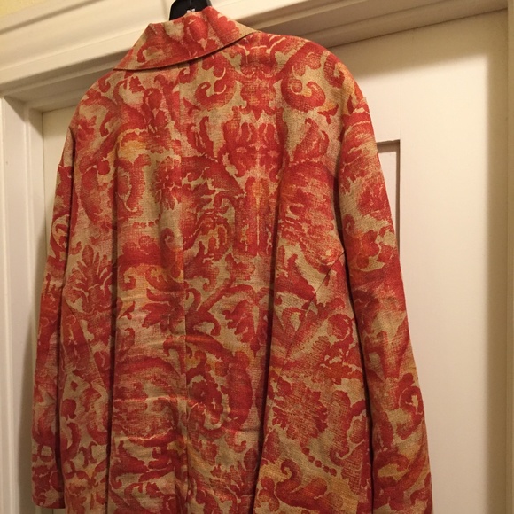 Company Ellen Tracy Linen Jacket - Picture 3 of 4